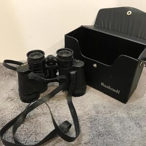 Vintage Bushnell Expo 7 x 35 Insta Focus Coated Optics Wide Angle Binoculars